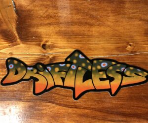 Driftless Graffiti Sticker
