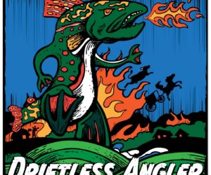 Troutzilla Sticker