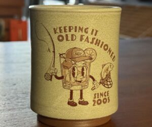 Mr. Old Fashioned Pottery Rocks Glass